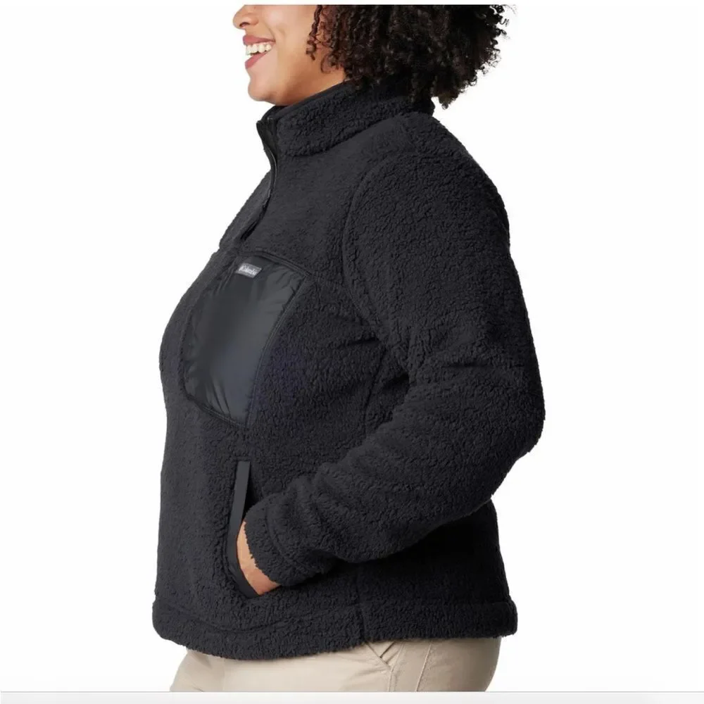 Columbia Plus Cozy West Bend 1/4 Zip Pullover 1X NWT